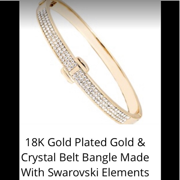 Sevil Italian Design Jewelry - Gold plated bangle.